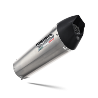 GPR auspuff kompatibel mit  Bmw F 800 Gt 2017-2019, New Grand Prix Evo Titanium, Zugelassener legaler Slip-On-Auspuff mit Abe, einschließlich abnehmbarem DB-Killer und Verbindungsrohr 