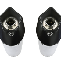 GPR auspuff kompatibel mit  Bmw K 1600 Gt 2010-2016, New Grand Prix Evo Titanium, Doppelt homologierter legaler Slip-On-Auspuff mit ABE, einschließlich abnehmbarer DB-Killer und verbindungsrohre 