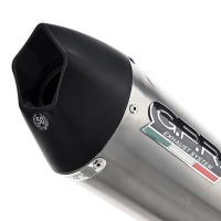 GPR auspuff kompatibel mit  Aprilia RS 457 2024-2025, New Grand Prix Evo Titanium, Homologierte auspuff mit verbindungsrohr und katalysator 