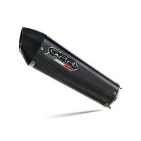 GPR auspuff kompatibel mit  Bmw F 900 XR-R 2020-2025, New Grand Prix Evo Poppy, Zugelassener legaler Slip-On-Auspuff mit Abe, einschließlich abnehmbarem DB-Killer und Verbindungsrohr 