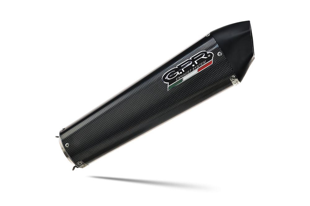 GPR auspuff kompatibel mit  Bmw K 1600 Gt 2022-2025, New Grand Prix Evo Poppy, Doppelt homologierter legaler Slip-On-Auspuff mit ABE, einschließlich abnehmbarer DB-Killer und verbindungsrohre 