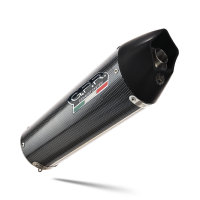 GPR auspuff kompatibel mit  Bmw F 800 R 2015-2016, New Grand Prix Evo Poppy, Zugelassener legaler Slip-On-Auspuff mit Abe, einschließlich abnehmbarem DB-Killer und Verbindungsrohr 