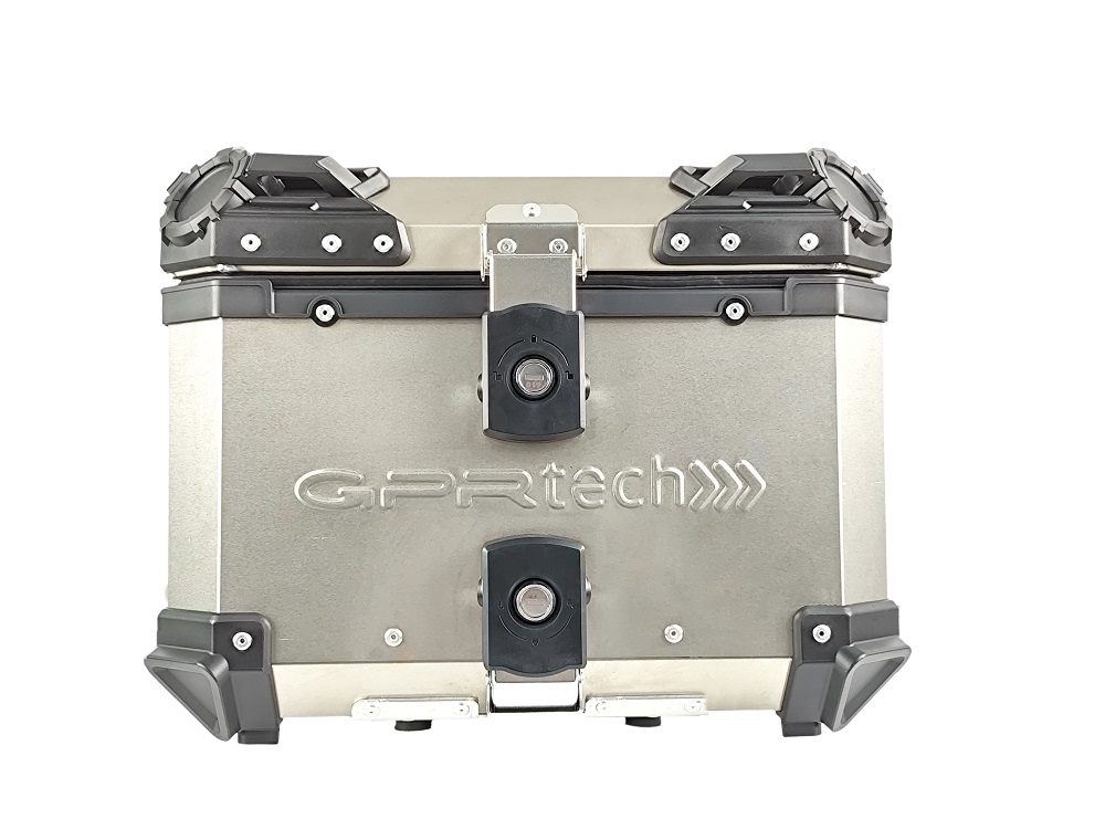 GPR TECH TOPCASE ALPI-TECH 35 LT.Topcase aus Titanium mit Universalplatte inklusive Kapazität Liter 35