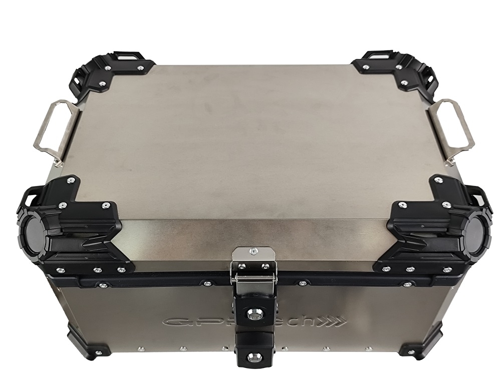 GPR TECH TOPCASE ALPI-TECH 35 LT.Topcase aus Titanium mit Universalplatte inklusive Kapazität Liter 35