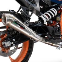GPR auspuff kompatibel mit  Husqvarna Vitpilen 250 2024-2025, Powercone Evo, Zugelassener legaler Slip-On-Auspuff mit Abe, einschließlich abnehmbarem DB-Killer und Verbindungsrohr 