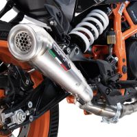 GPR auspuff kompatibel mit  Husqvarna Vitpilen 250 2024-2025, Powercone Evo, Zugelassener legaler Slip-On-Auspuff mit Abe, einschließlich abnehmbarem DB-Killer und Verbindungsrohr 