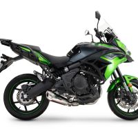 GPR auspuff kompatibel mit  Kawasaki Versys 650 2023-2025, GP-Revo Titanium, Racing-Komplettsystem-Auspuff, einschließlich Krümmer und abnehmbarem DB-Killer 