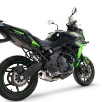 GPR auspuff kompatibel mit  Kawasaki Versys 650 2023-2025, GP-Revo Titanium, Racing-Komplettsystem-Auspuff, einschließlich Krümmer und abnehmbarem DB-Killer 