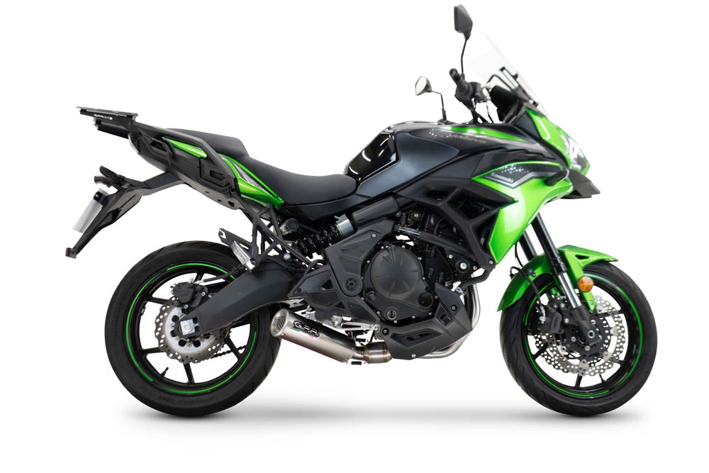 GPR auspuff kompatibel mit  Kawasaki Ninja 650 2023-2025, M3 Inox , Kompletter Rennauspuff, geliefert mit spezifischem Krümmer, Artikel ohne Homologation 