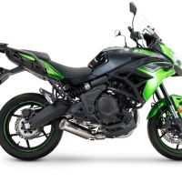GPR auspuff kompatibel mit  Kawasaki Versys 650 2023-2025, M3 Inox , Kompletter Rennauspuff, geliefert mit spezifischem Krümmer, Artikel ohne Homologation 