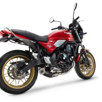 GPR auspuff kompatibel mit  Kawasaki Z 650 RS 2024-2025, M3 Black Titanium, Racing-Komplettsystem-Auspuff, einschließlich Krümmer und abnehmbarem DB-Killer 