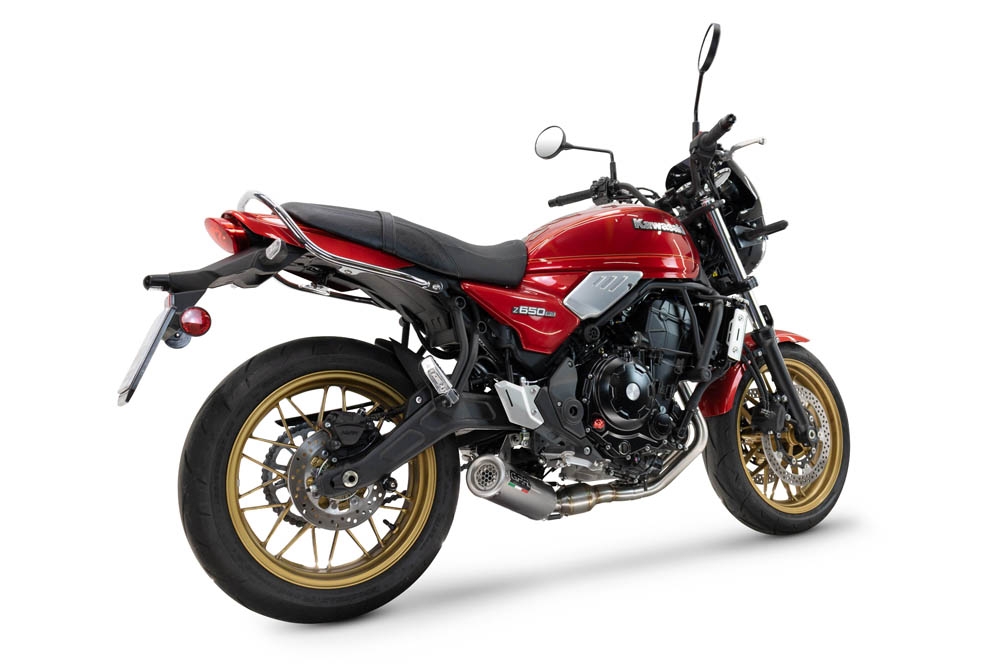 GPR auspuff kompatibel mit  Kawasaki Z 650 RS 2024-2025, M3 Inox , Kompletter Rennauspuff, geliefert mit spezifischem Krümmer, Artikel ohne Homologation 