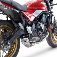 GPR auspuff kompatibel mit  Kawasaki Z 650 RS 2024-2025, M3 Inox , Kompletter Rennauspuff, geliefert mit spezifischem Krümmer, Artikel ohne Homologation 