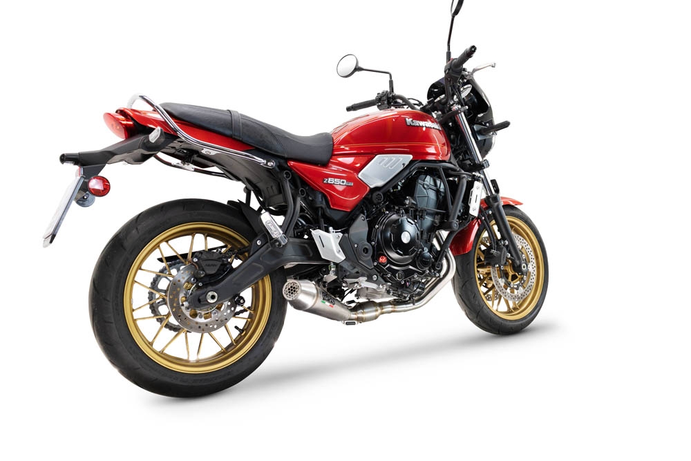 GPR auspuff kompatibel mit  Kawasaki Z 650 RS 2024-2025, Ultracone, Kompletter Rennauspuff, geliefert mit spezifischem Krümmer, Artikel ohne Homologation 