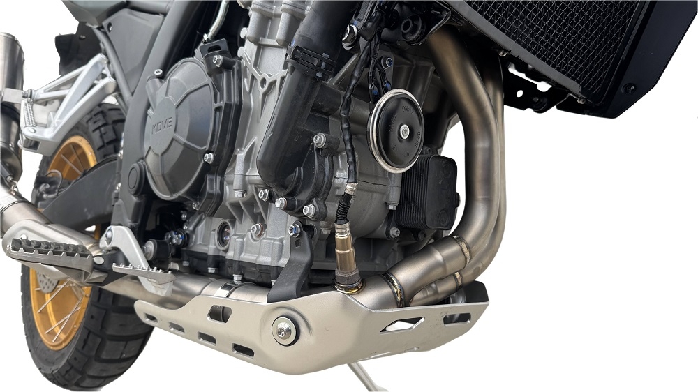 GPR auspuff kompatibel mit  Kove 800X 2024-2026, Decatalizzatore RACING, Decat Pipe, Katalysatorabscheider, artikel ohne Genehmigung 