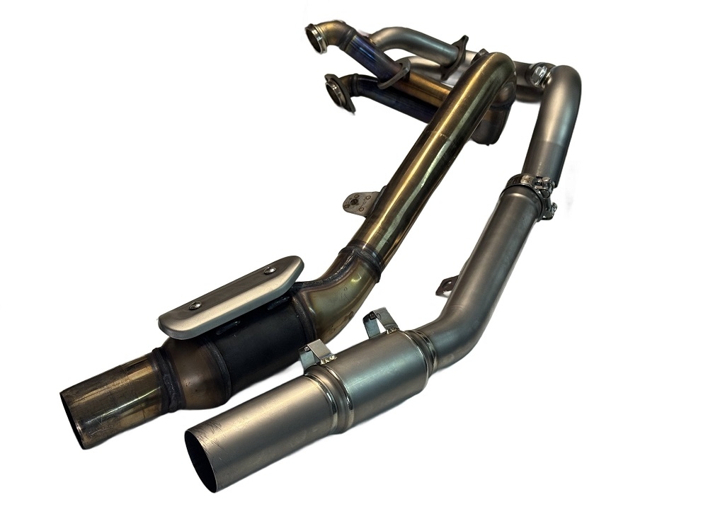 GPR auspuff kompatibel mit  Kove 800X 2024-2026, Decatalizzatore RACING, Decat Pipe, Katalysatorabscheider, artikel ohne Genehmigung 