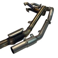 GPR auspuff kompatibel mit  Kove 800X 2024-2026, Decatalizzatore RACING, Decat Pipe, Katalysatorabscheider, artikel ohne Genehmigung 
