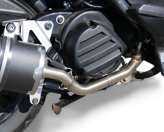 GPR auspuff kompatibel mit  Yamaha Zuma 125 2009-2015, Evo4 Road, Zugelassener legaler Vollanlagenauspuff mit ABE, inklusive herausnehmbarem DB-Killer 