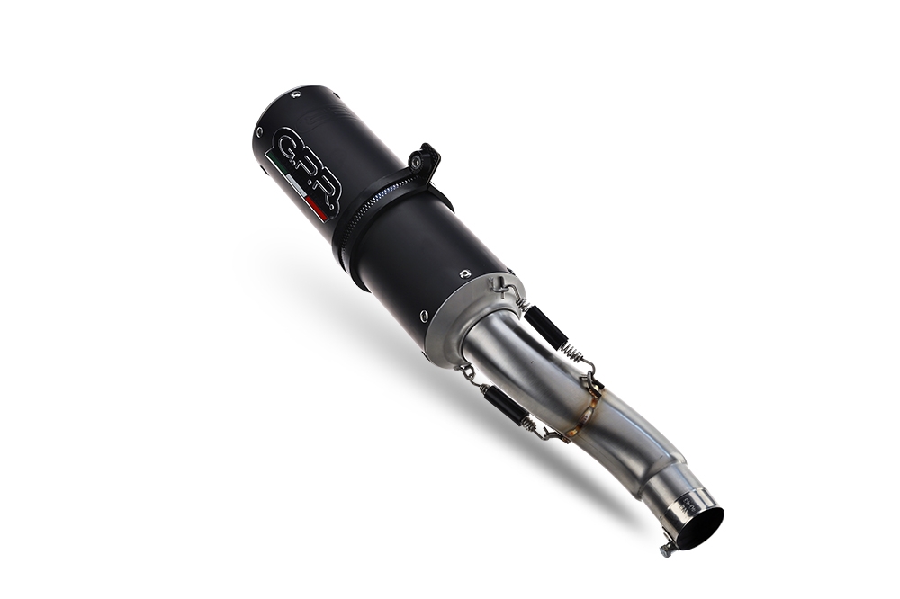 GPR auspuff kompatibel mit  Kawasaki Ninja 650 2023-2025, M3 Inox , Kompletter Rennauspuff, geliefert mit spezifischem Krümmer, Artikel ohne Homologation 