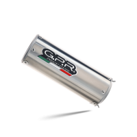 GPR auspuff kompatibel mit  Yamaha Xsr 700 2021-2024, M3 Inox , Homologierte auspuff mit verbindungsrohr und katalysator 