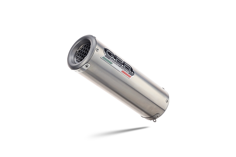 GPR auspuff kompatibel mit  Benelli Leoncino 500 Trail 2017-2024, M3 Inox , Decat Pipe, Katalysatorabscheider, artikel ohne Genehmigung 