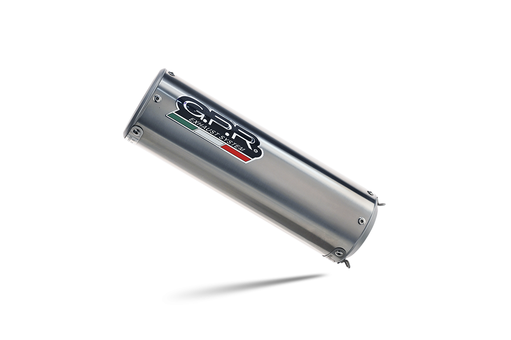 GPR auspuff kompatibel mit  Cf Moto 300 NK 2022-2024, M3 Inox , Homologierte auspuff mit verbindungsrohr und katalysator 