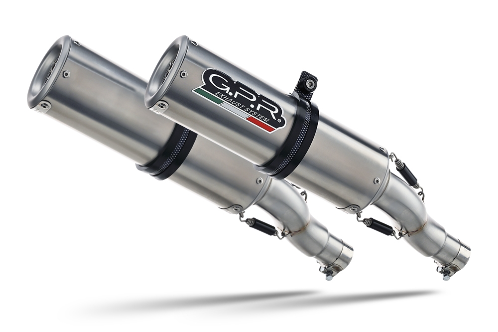 GPR auspuff kompatibel mit  Kawasaki Z 1000 Sx 2011-2016, M3 Inox , Doppelter Rennauspuff, mit Verbindungsrohren, Artikel ohne Genehmigung 
