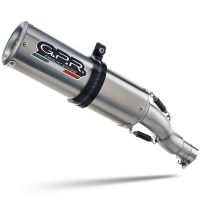GPR auspuff kompatibel mit  Kawasaki Ninja 650 2023-2025, M3 Black Titanium, Racing-Komplettsystem-Auspuff, einschließlich Krümmer und abnehmbarem DB-Killer 