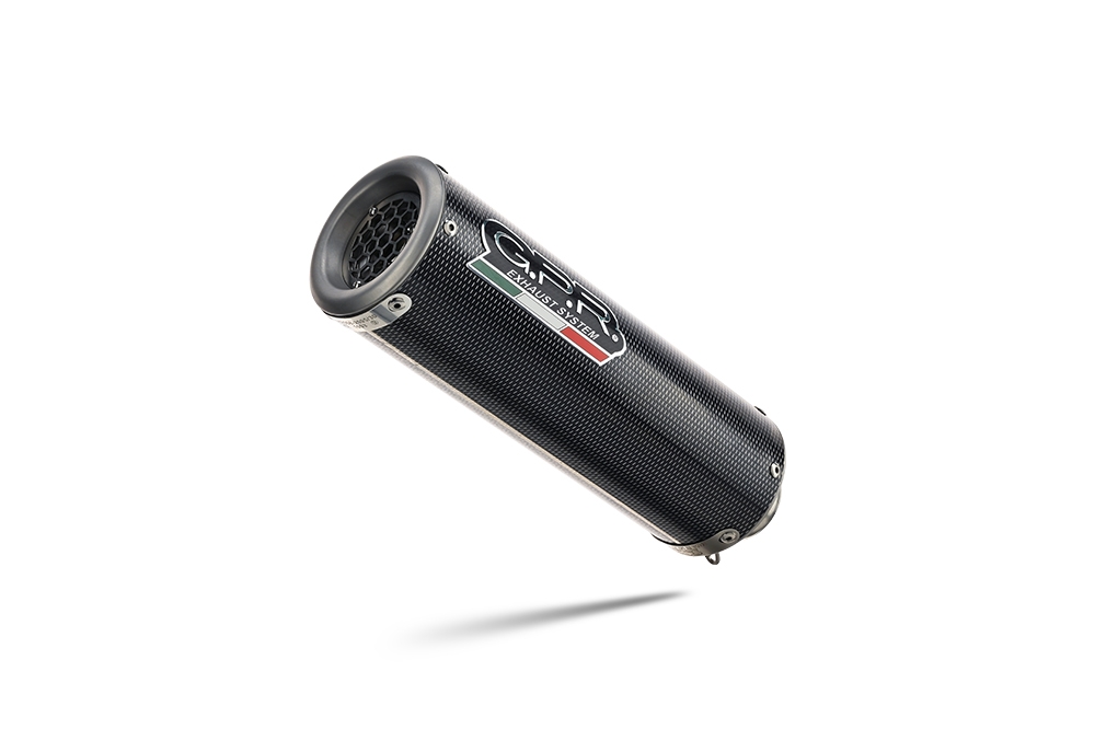 GPR auspuff kompatibel mit  Ducati Diavel 1198 2011-2016, M3 Poppy , Rennauspuff, mit Verbindungsrohren, Artikel ohne Genehmigung 