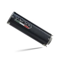 GPR auspuff kompatibel mit  Ducati Diavel 1198 2011-2016, M3 Poppy , Rennauspuff, mit Verbindungsrohren, Artikel ohne Genehmigung 