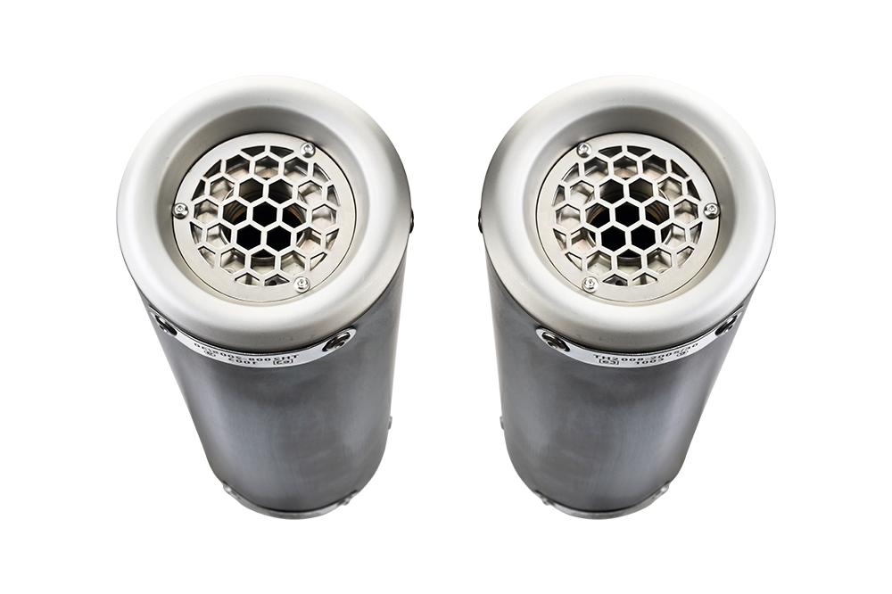 GPR auspuff kompatibel mit  Ducati 998 -R -FE  2001-2004, M3 Titanium Natural, Doppelt homologierter legaler Slip-On-Auspuff mit ABE, einschließlich abnehmbarer DB-Killer und verbindungsrohre 