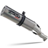 GPR auspuff kompatibel mit  Ducati Diavel 1198 2011-2016, M3 Titanium Natural, Rennauspuff, mit Verbindungsrohren, Artikel ohne Genehmigung 
