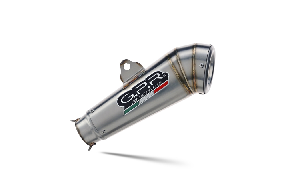 GPR auspuff kompatibel mit  Bmw R Nine-T 1200 -Pure -Racer -Urban G-S 2017-2023, Powercone Evo, Zugelassener legaler Slip-On-Auspuff mit Abe, einschließlich abnehmbarem DB-Killer und Verbindungsrohr 