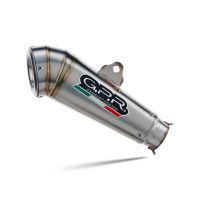 GPR auspuff kompatibel mit  Aprilia RS 457 2024-2025, Powercone Evo, Racing-Komplettsystem-Auspuff, einschließlich Krümmer und abnehmbarem DB-Killer 