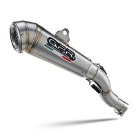 GPR auspuff kompatibel mit  Aprilia RS 457 2024-2025, Powercone Evo, Racing-Komplettsystem-Auspuff, einschließlich Krümmer und abnehmbarem DB-Killer 