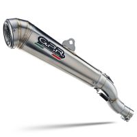 GPR auspuff kompatibel mit  Ducati Diavel 1198 2011-2016, Powercone Evo, Rennauspuff, mit Verbindungsrohren, Artikel ohne Genehmigung 