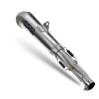 GPR auspuff kompatibel mit  Aprilia RS 457 2024-2025, Powercone Evo, Racing-Komplettsystem-Auspuff, einschließlich Krümmer und abnehmbarem DB-Killer 