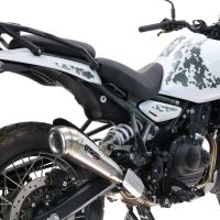 GPR auspuff kompatibel mit  Royal Enfield Himalayan 450  2024-2025, Powercone Evo, Zugelassener legaler Slip-On-Auspuff mit Abe, einschließlich abnehmbarem DB-Killer und Verbindungsrohr 