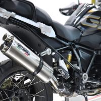 GPR auspuff kompatibel mit  Bmw R 1250 Gs Adventure 2019-2020, Dual Inox, Zugelassener legaler Slip-On-Auspuff mit Abe, einschließlich abnehmbarem DB-Killer und Verbindungsrohr 
