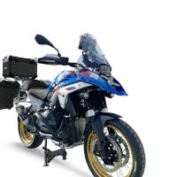 GPR TECH Bmw R 1300 GS 2023/2025 Triptychon-Kit in schwarzer Farbe, mit Topcase 35 Lt + Seitenkoffer 38 Lt + 38 Lt + Universal-Gepäckträger Topcase-Kapazität 35 l + Seitenkoffer-Kapazität 38 l + 38 l