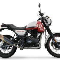 GPR auspuff kompatibel mit  Royal Enfield Himalayan 410 Diam.36mm 2017-2020, Decatalizzatore, Decat Pipe, Katalysatorabscheider, artikel ohne Genehmigung 