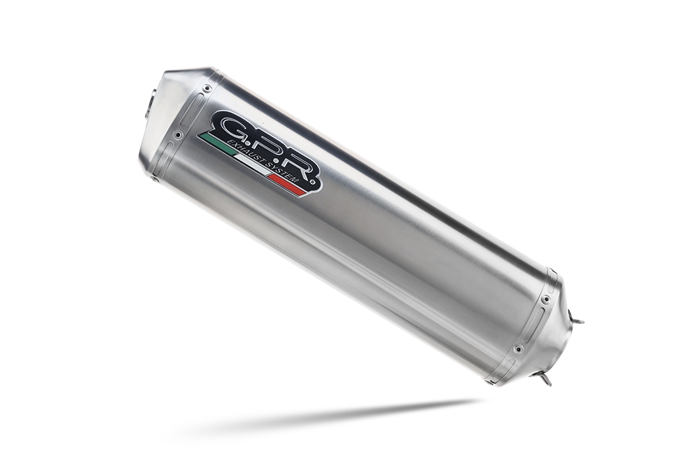 GPR auspuff kompatibel mit  Voge 625DSX 2024-2025, Satinox , Zugelassener legaler Slip-On-Auspuff mit Abe, einschließlich abnehmbarem DB-Killer und Verbindungsrohr 