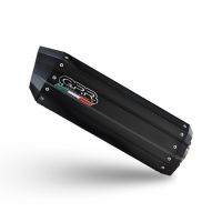 GPR auspuff kompatibel mit  Ktm LC 8 Super Adventure 1290  R 2021-2024, Hyper Sonic Black Titanium, Racing-Komplettsystem-Auspuff, einschließlich Krümmer und abnehmbarem DB-Killer 