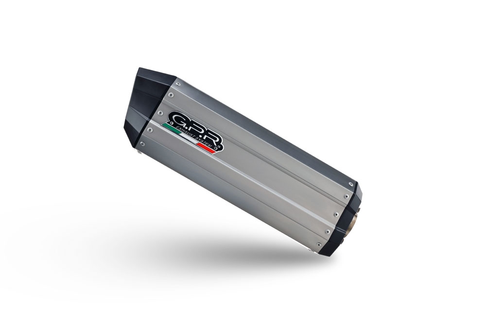 GPR auspuff kompatibel mit  Ktm LC 8 Super Adventure 1290  R 2021-2024, Hyper Sonic Titanium, Racing-Komplettsystem-Auspuff, einschließlich Krümmer und abnehmbarem DB-Killer 