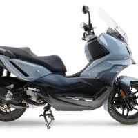 GPR auspuff kompatibel mit  Sym ADX 300 2024-2026, Furore-X Scooter, Homologierte auspuff für lärm mit verbindungsrohr und katalysator 