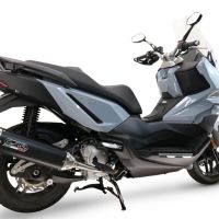 GPR auspuff kompatibel mit  Sym ADX 300 2024-2026, Furore-X Scooter, Slip-on-Auspuff zugelassen für Nicht-EU-Märkte, einschließlich Verbindungsrohr und abnehmbarem DB-Killer 