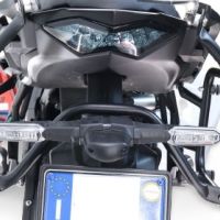 GPR TECH Suzuki V-Strom Dl 650 2021/2024 e5 Spezifischer Rahmen für Seitenkoffer mit einem Fassungsvermögen von 38 Lt + 32 Lt, Farbe schwarz 