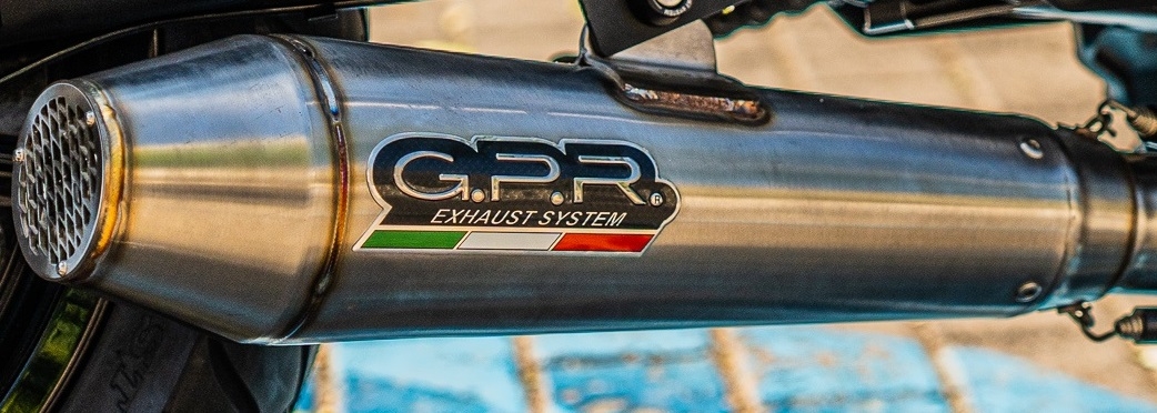 GPR auspuff kompatibel mit  Ural Gear Up 2017-2019, Ultracone, Racing-Komplettsystem-Auspuff, einschließlich Krümmer und abnehmbarem DB-Killer 