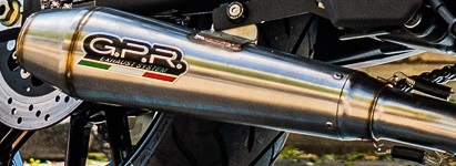 GPR auspuff kompatibel mit  Ural Gear Up 2017-2019, Ultracone, Racing-Komplettsystem-Auspuff, einschließlich Krümmer und abnehmbarem DB-Killer 