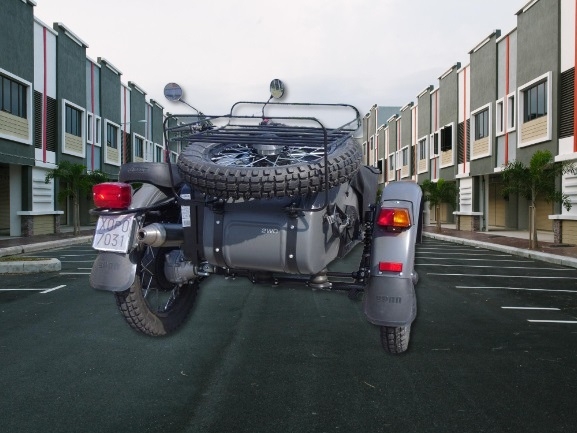 GPR auspuff kompatibel mit  Ural Gear Up 2017-2019, Ultracone, Racing-Komplettsystem-Auspuff, einschließlich Krümmer und abnehmbarem DB-Killer 